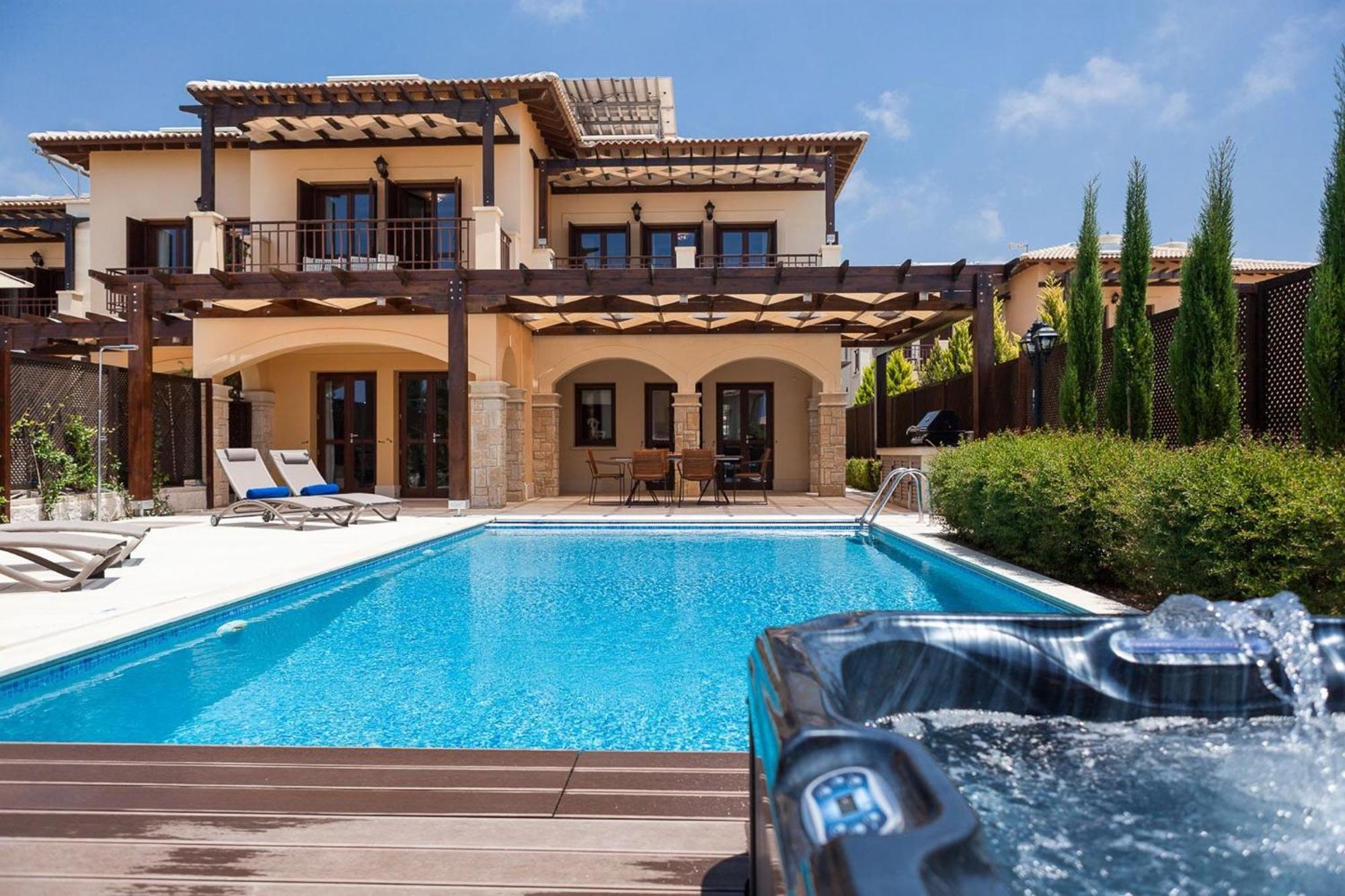 Aphrodite Hills Elite Elite Junior Aj06 Private Pool Hot Tub 2 Bedrooms Papho Villa Paphos