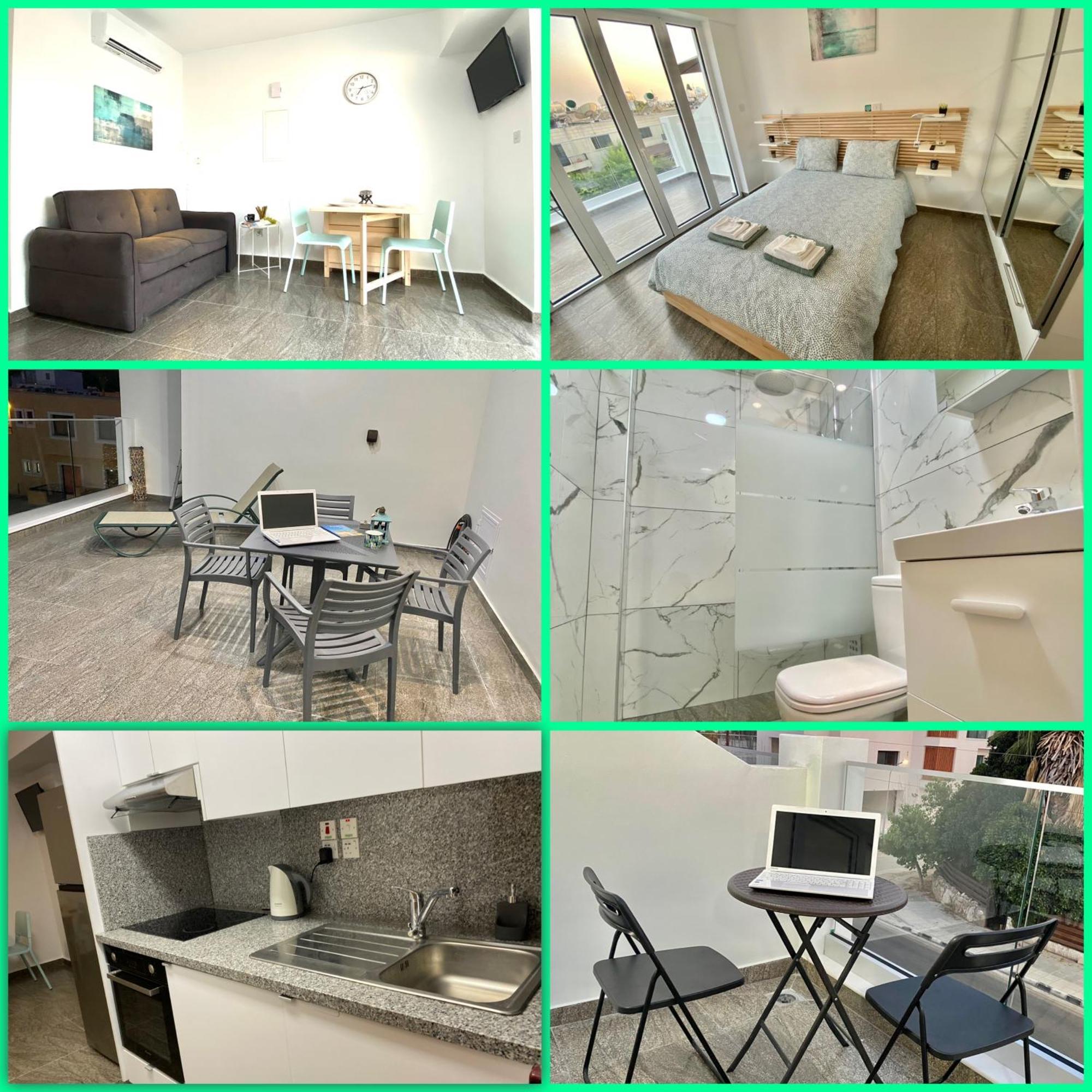 Ev Zin - Modern, Cozy, 1 Bed, Pool, 2 Balconies, A105 Apartment
