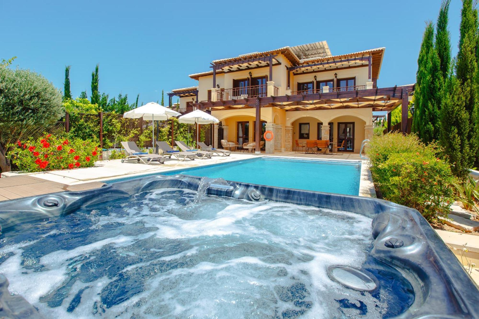 Luxury Aj 06 With Private Heated Pool Villa Paphos