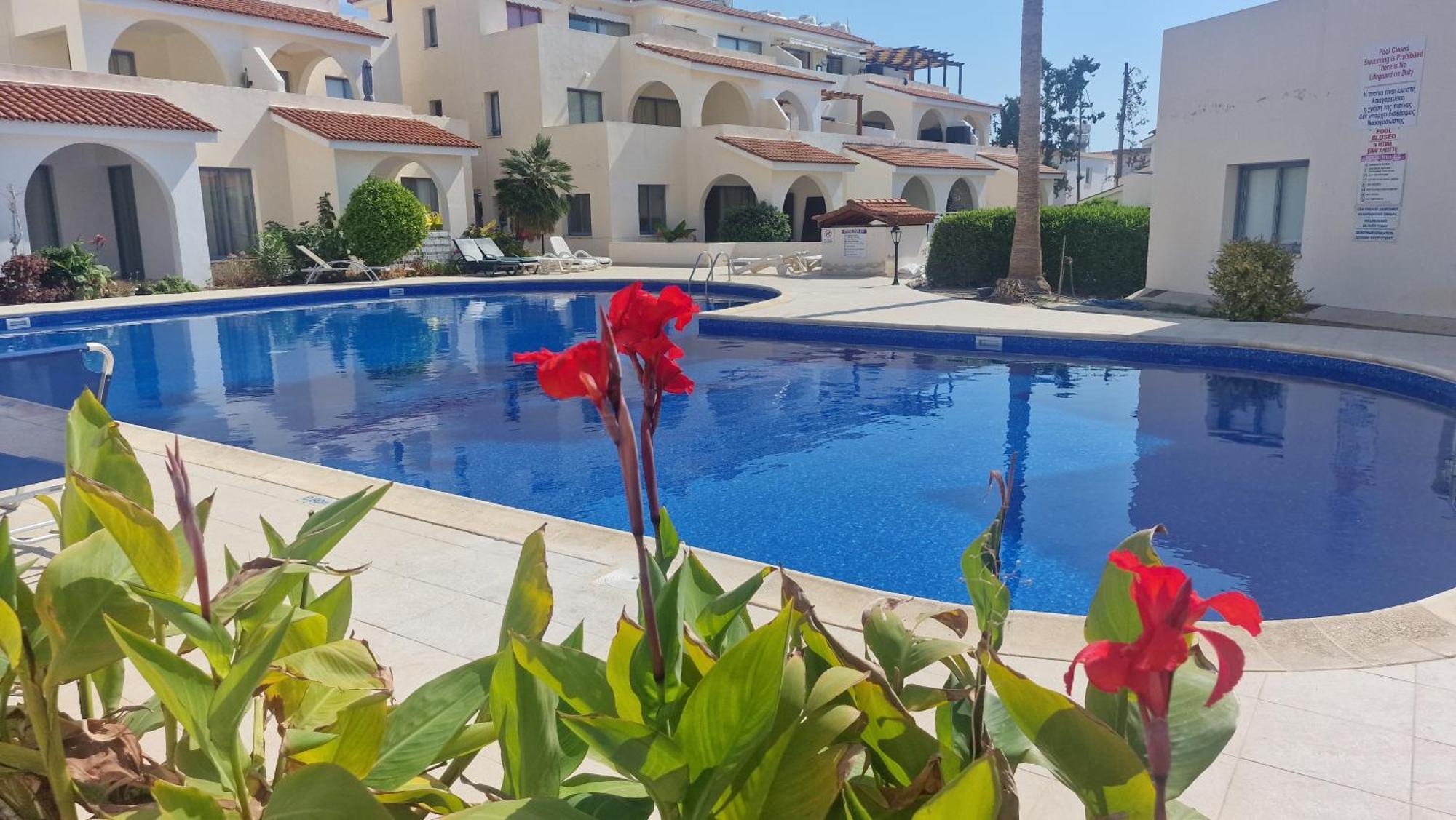Blue Pearl With Pool In Kato Paphos