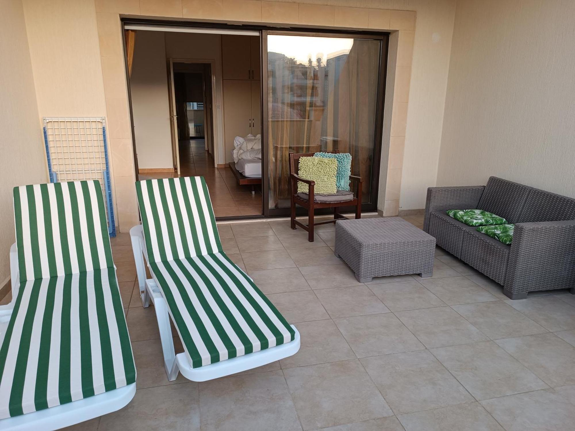 Pool Side 2 Bedroom Queens Gardens Complex Apartment Paphos