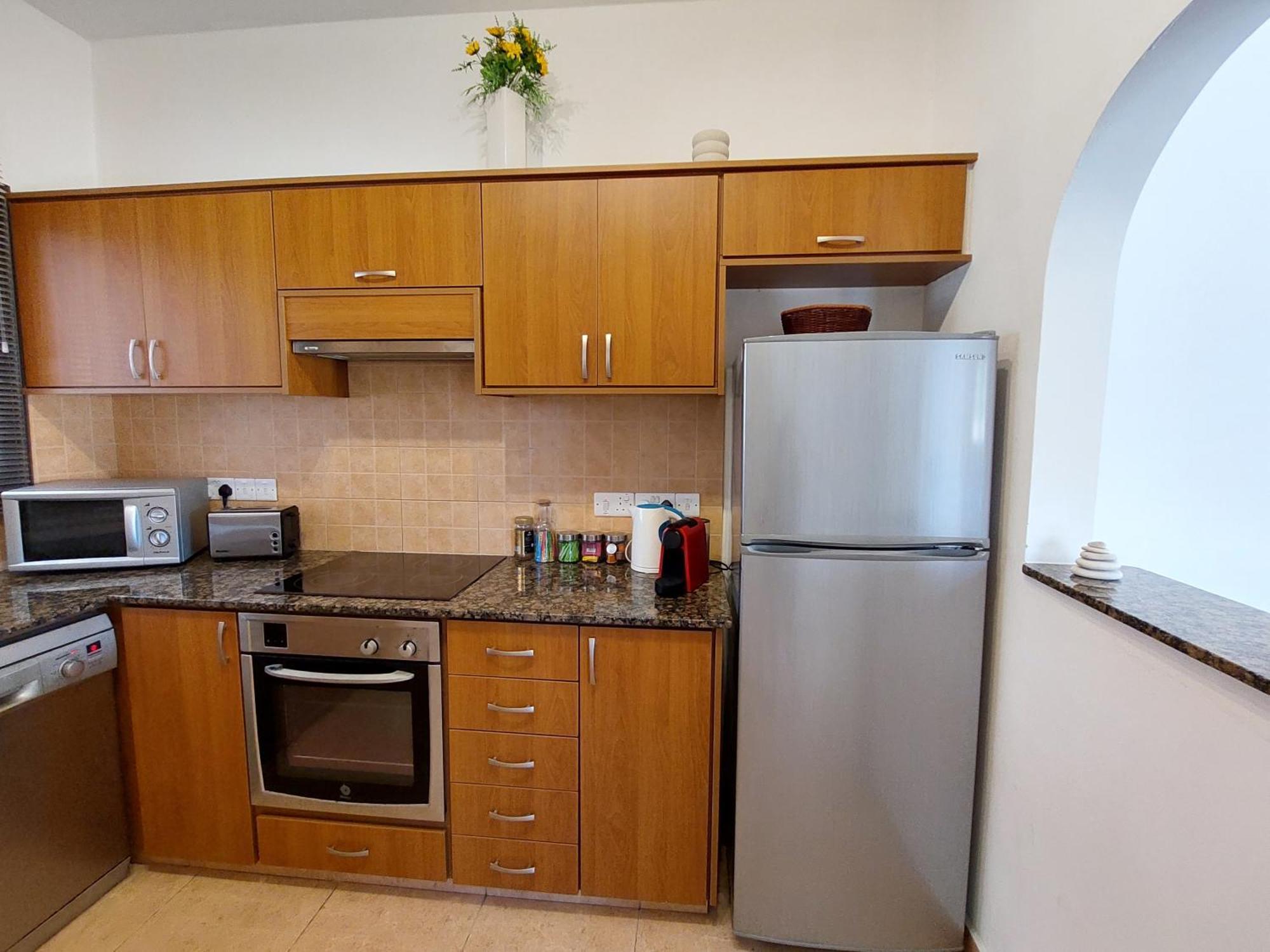 Apartment Pool Side 2 Bedroom Queens Gardens Complex Paphos