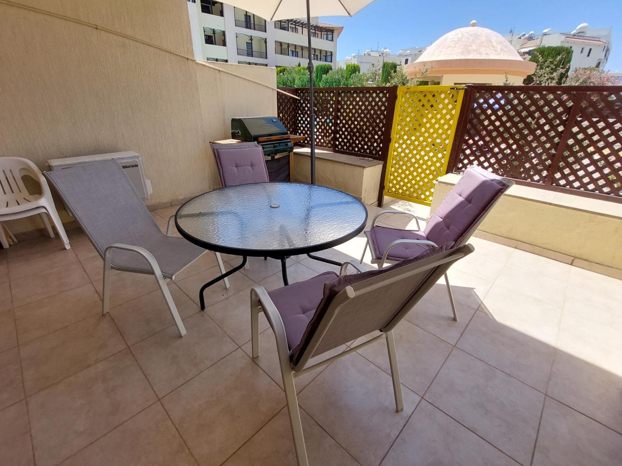 Pool Side 2 Bedroom Queens Gardens Complex Paphos