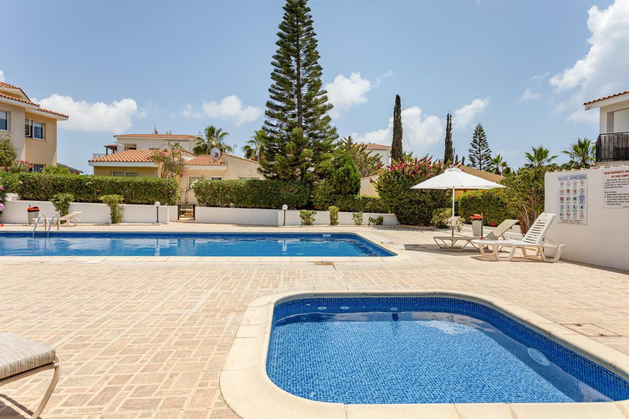 Danaos Seaside 101 With Pool In Tourist Area Apartment Paphos