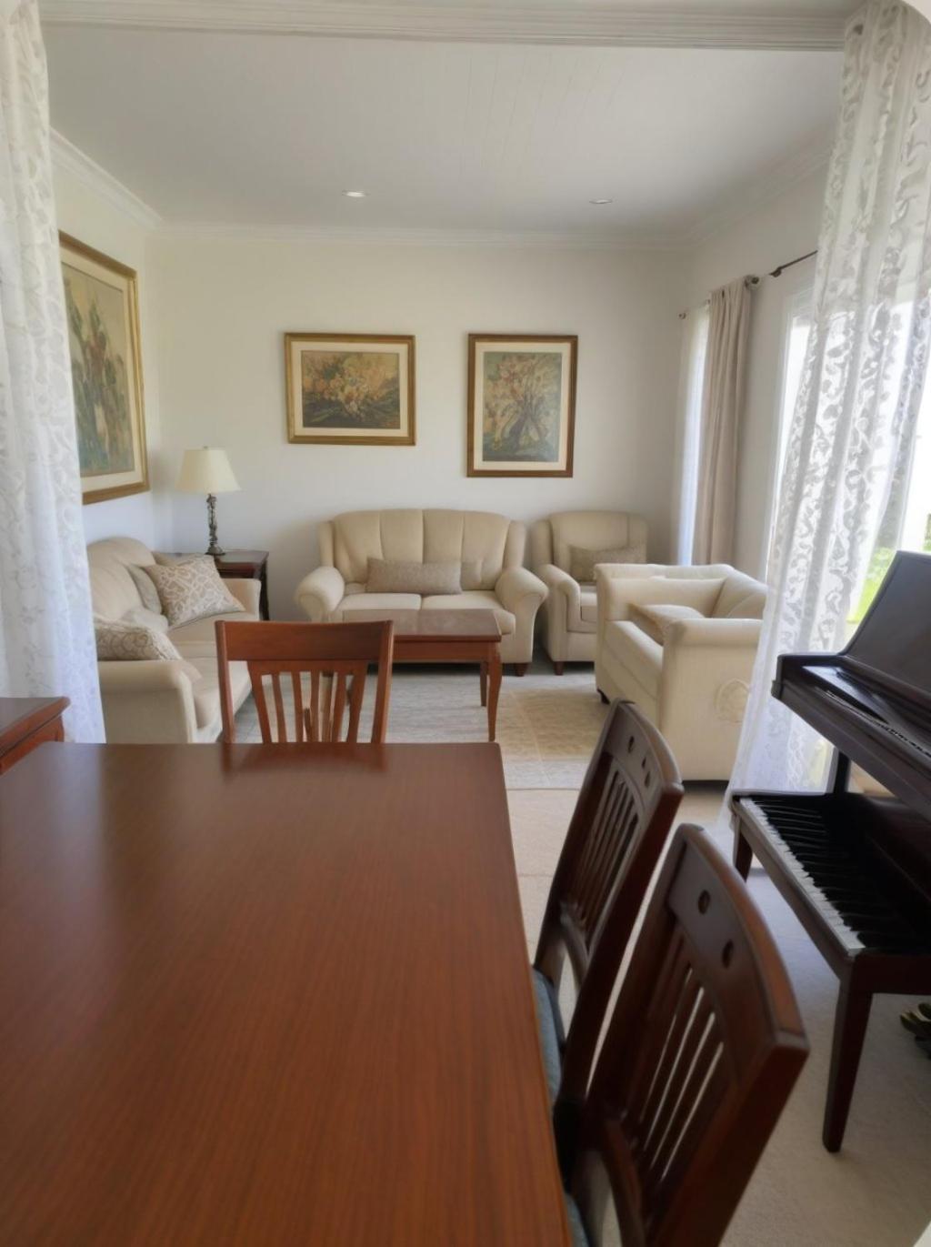 Three Bedroom With Fireplace And Piano Paphos
