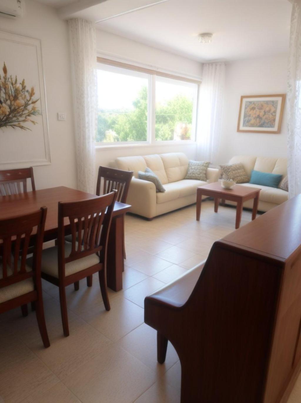 Three Bedroom With Fireplace And Piano Paphos