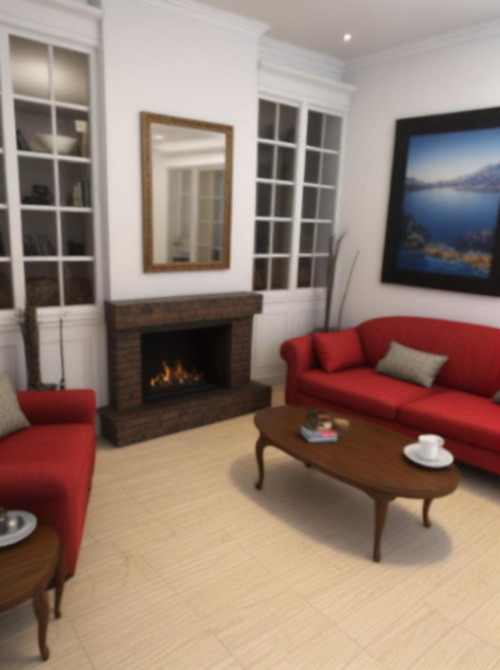 Three Bedroom With Fireplace And Piano