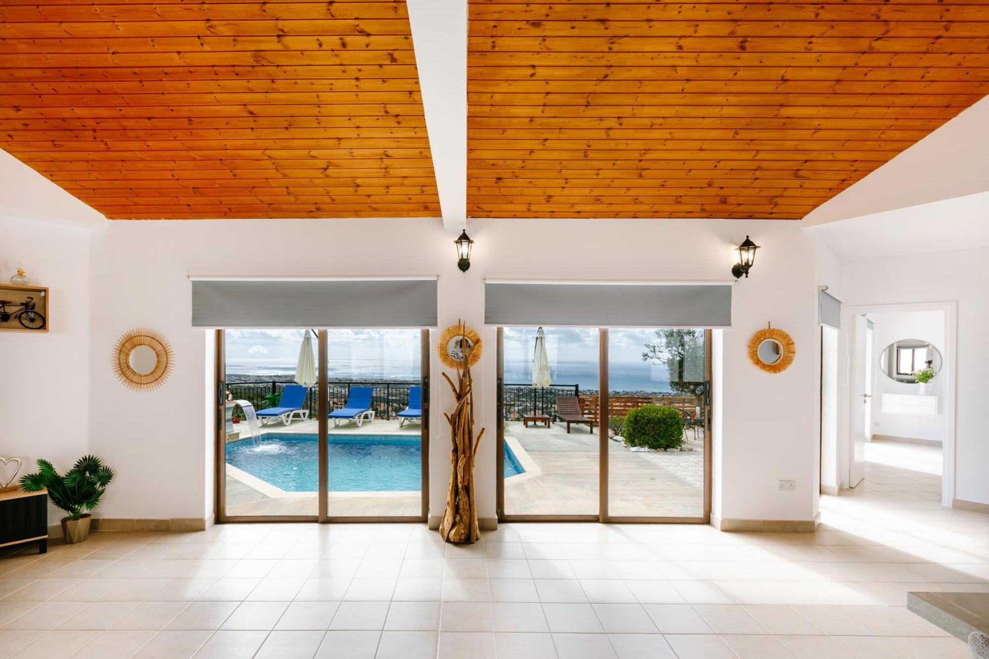 Dream Villa In Tala With Private Pool, Sea & Mountain Views & Garden Retreat *