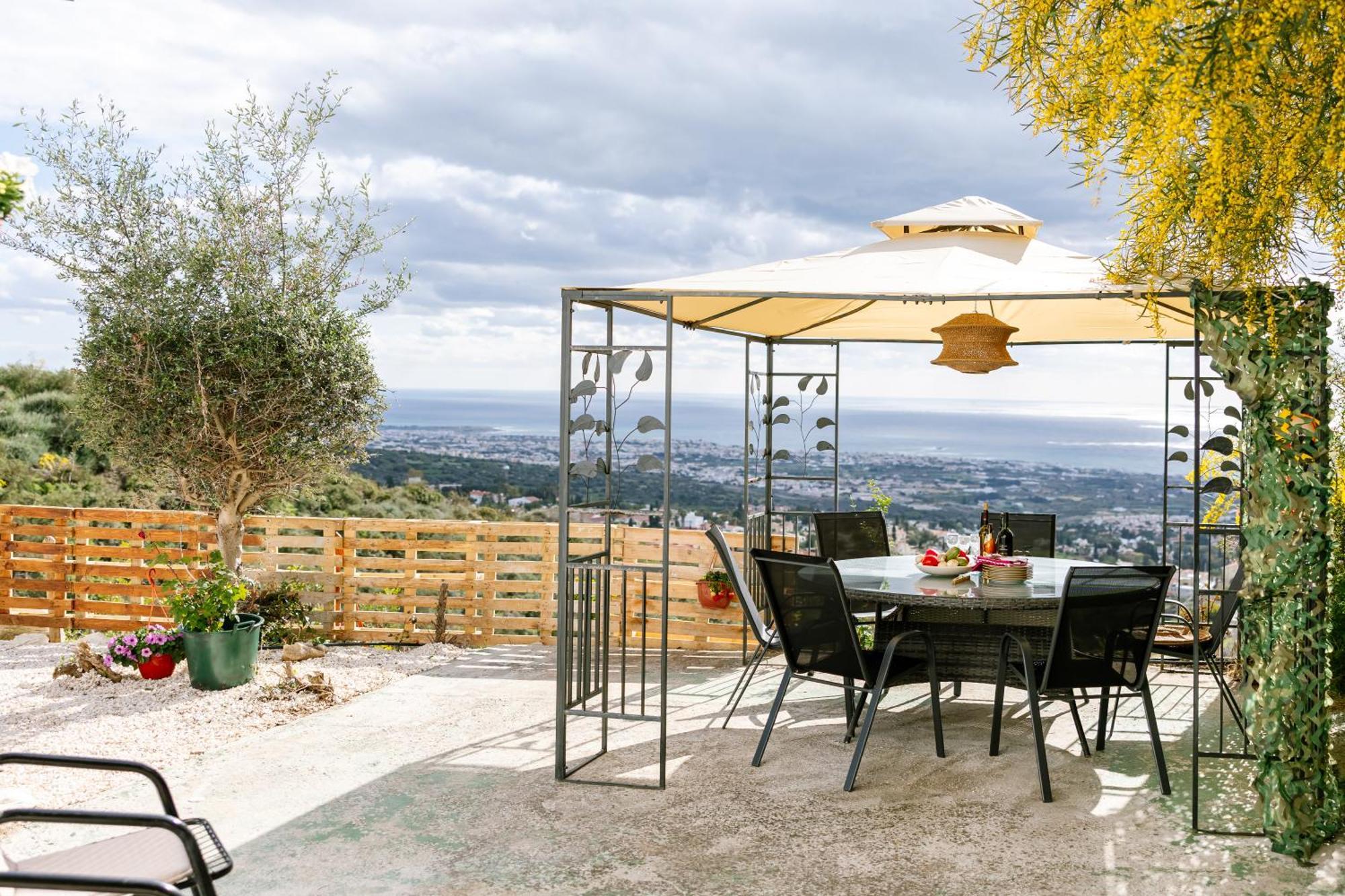 Dream Villa In Tala With Private Pool, Sea & Mountain Views & Garden Retreat