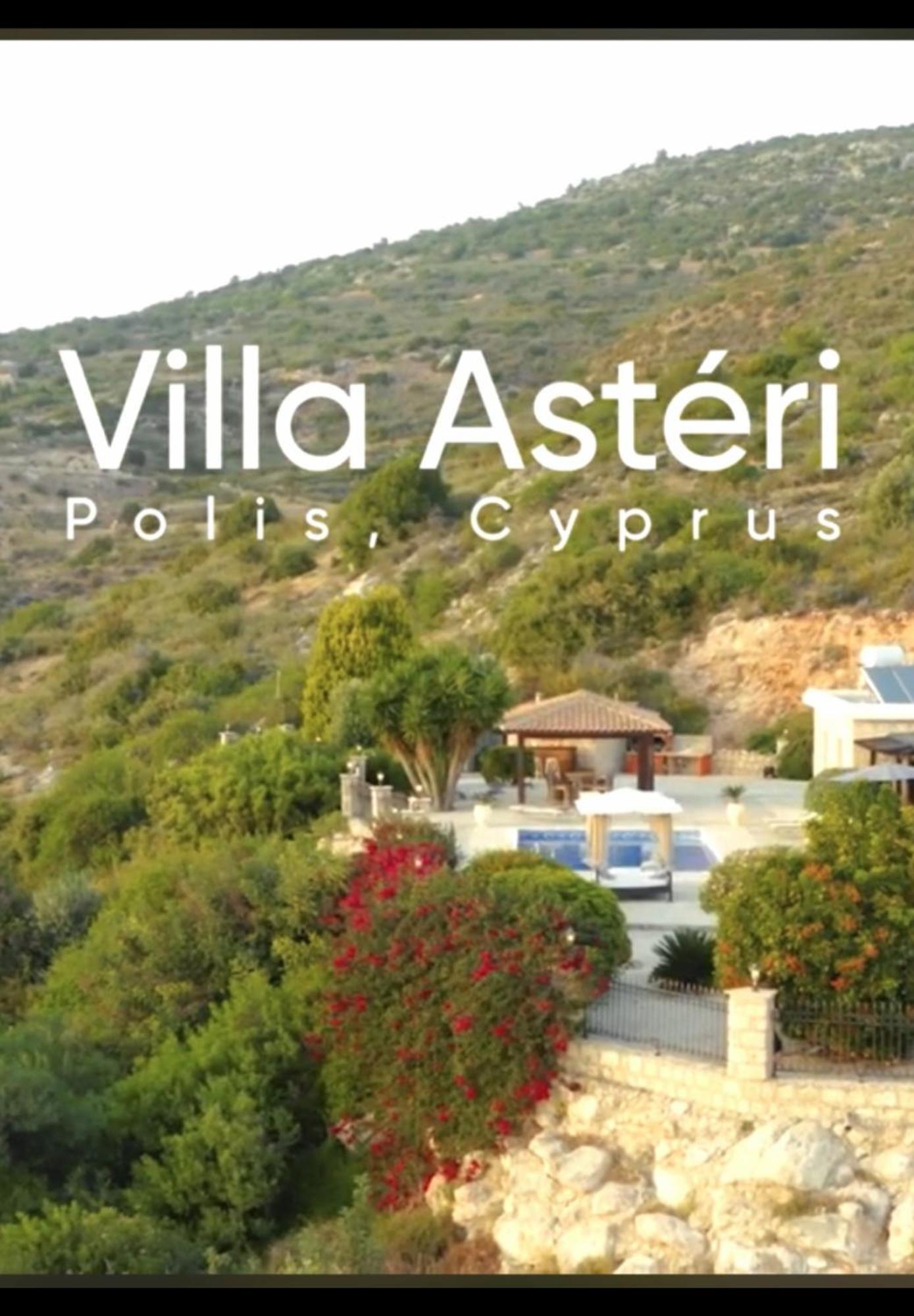 Villa Asteri, Views, Private, Pool Heating On Request, 30 Mins From Paphos