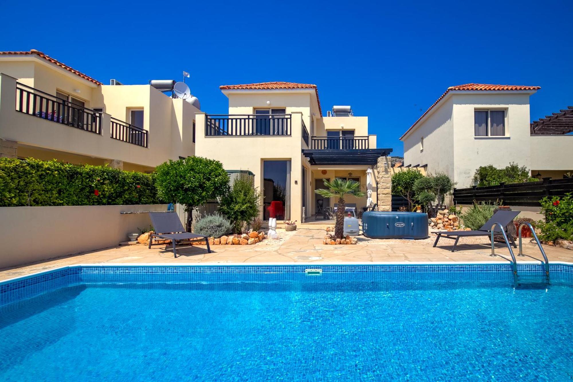 Seaview In Peyia | Private Pool & Jacuzzi By Vichy Holidays * Paphos