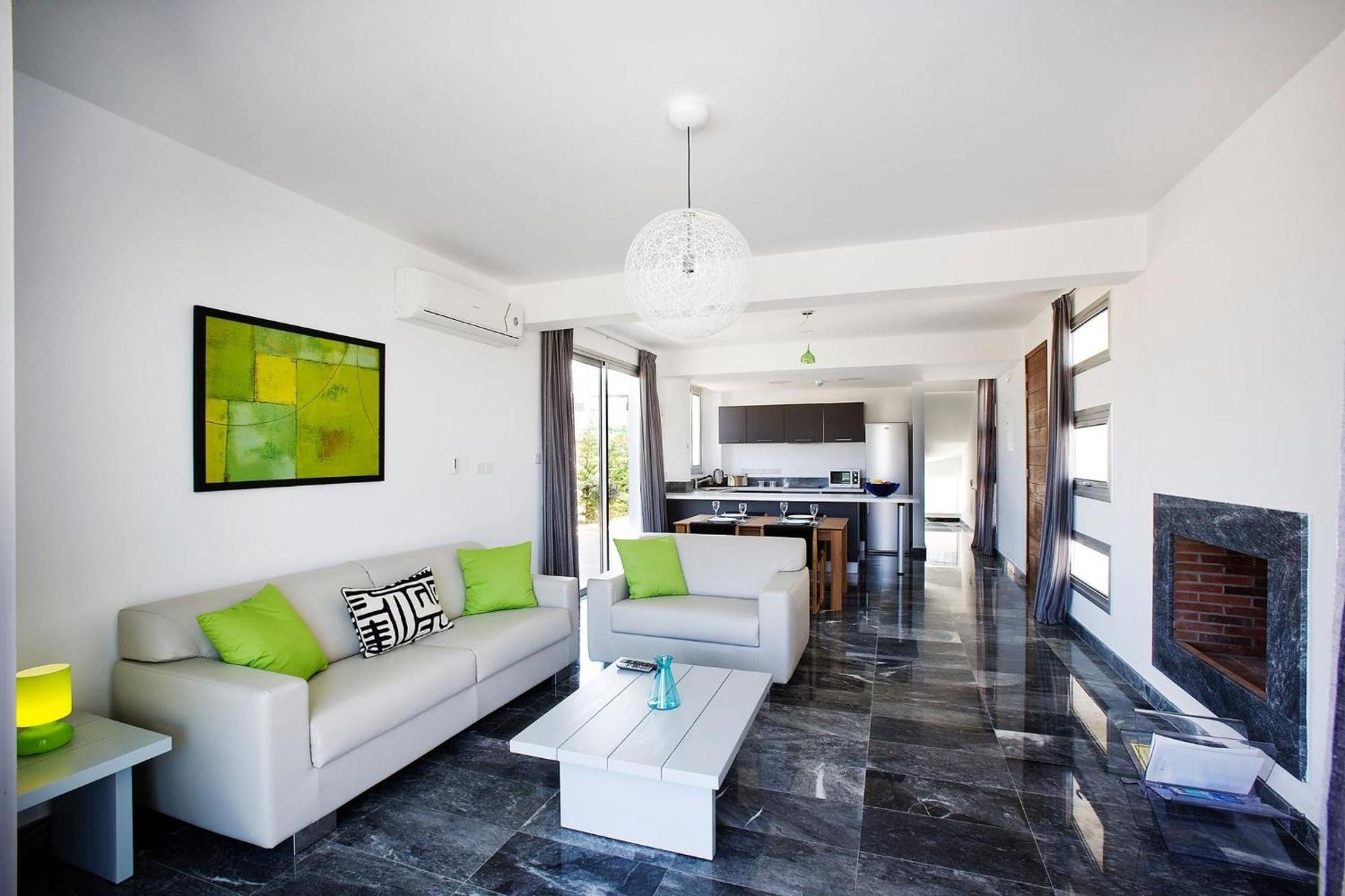 Luxury Cyprus Turquoise Private Pool Sea View Villa Paphos