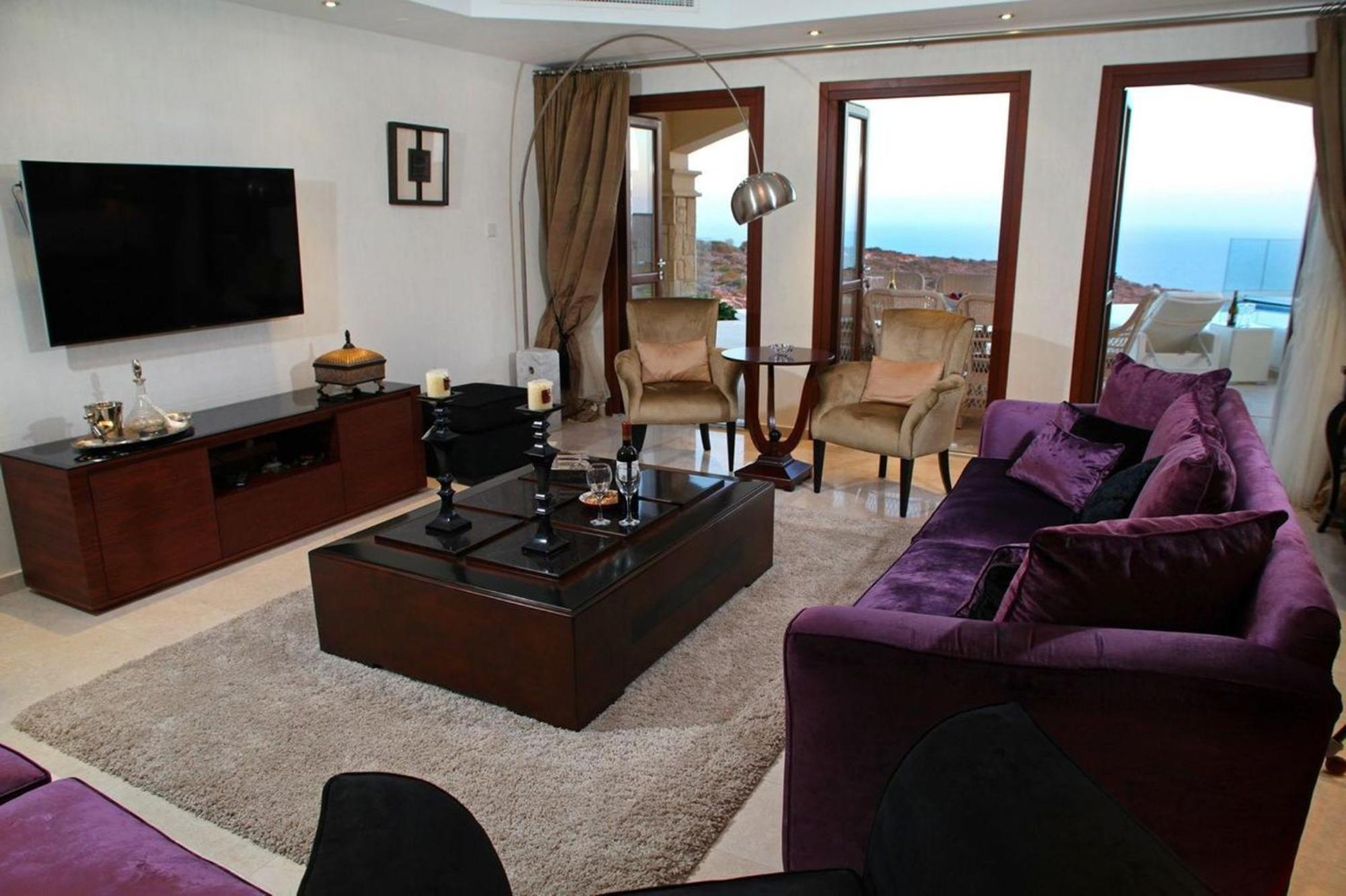 Aphrodite Hills Mythos Collection Poseidon Private Pool Sea View 4 Bedrooms Pousada Paphos