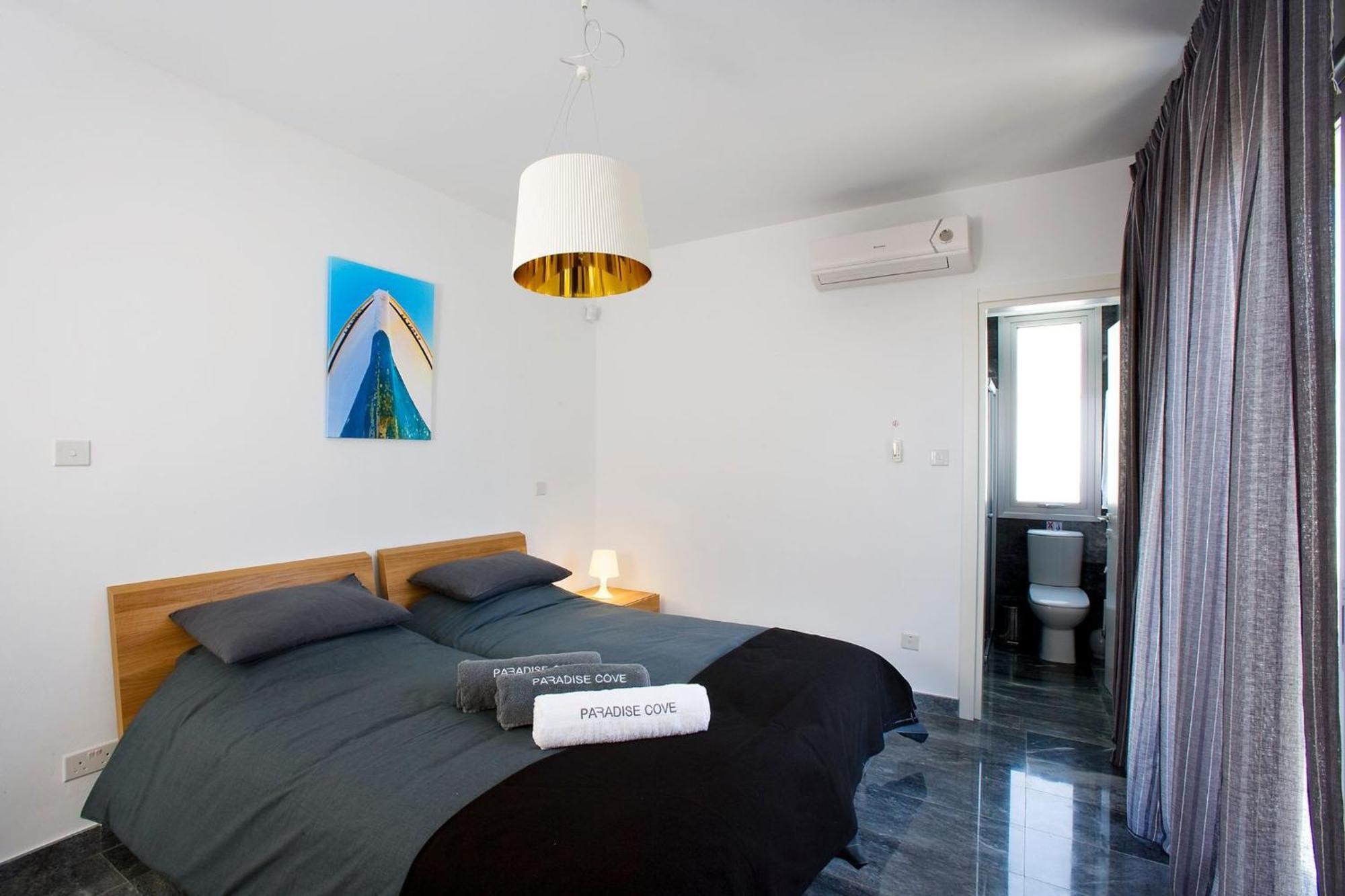 Villa Luxury Cyprus Aqua Private Pool Sea View 2 Bdr *