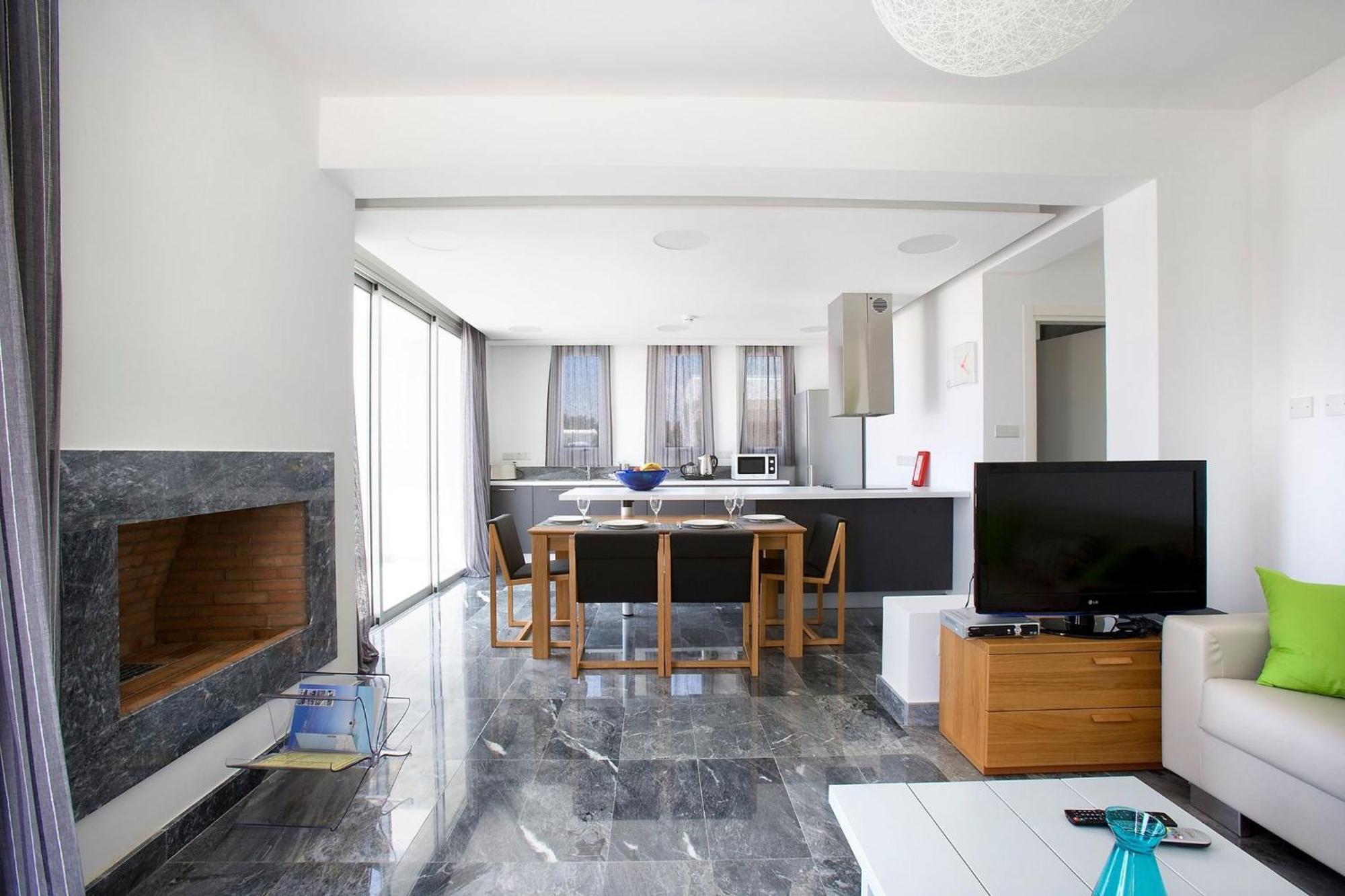 Villa Luxury Cyprus Aqua Private Pool Sea View 2 Bdr *