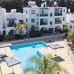 Paphos Blue Tasteful Apartment Complex Pool View