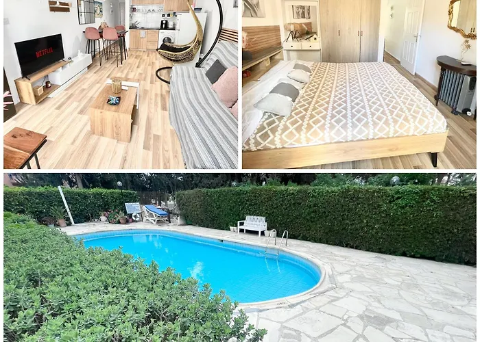 Ibiscus Garden Apartment With Pool, Kato Paphos