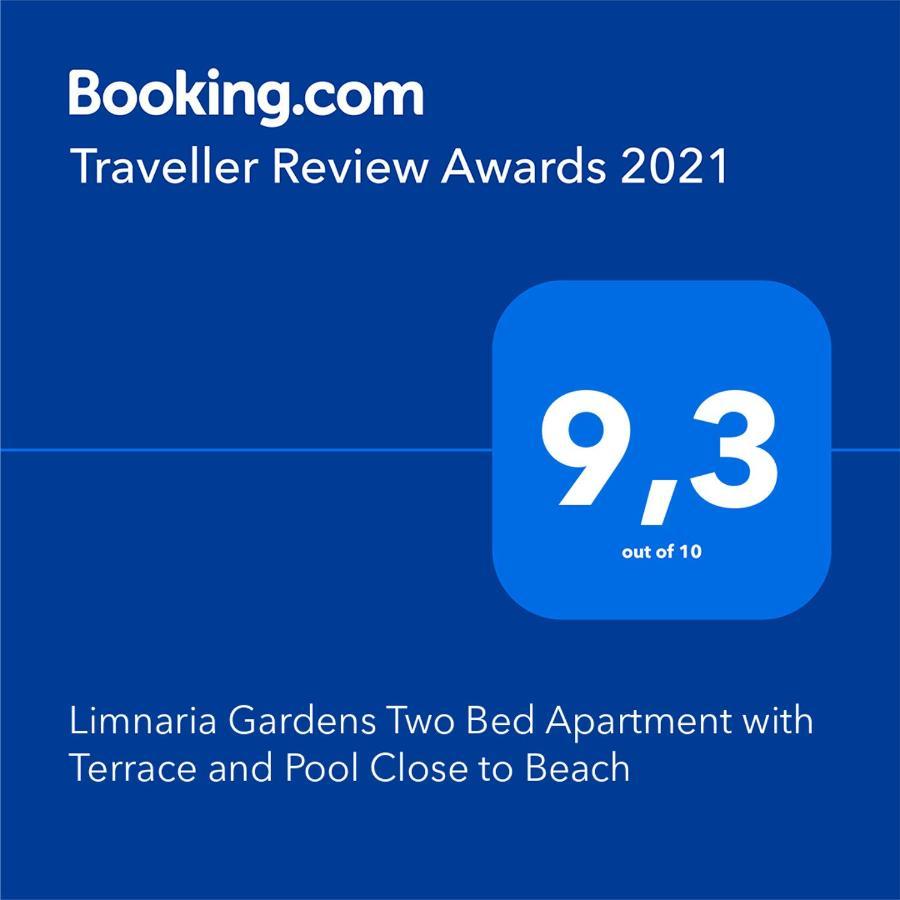 Limnaria Gardens Two Bed With Terrace And Pool Close To