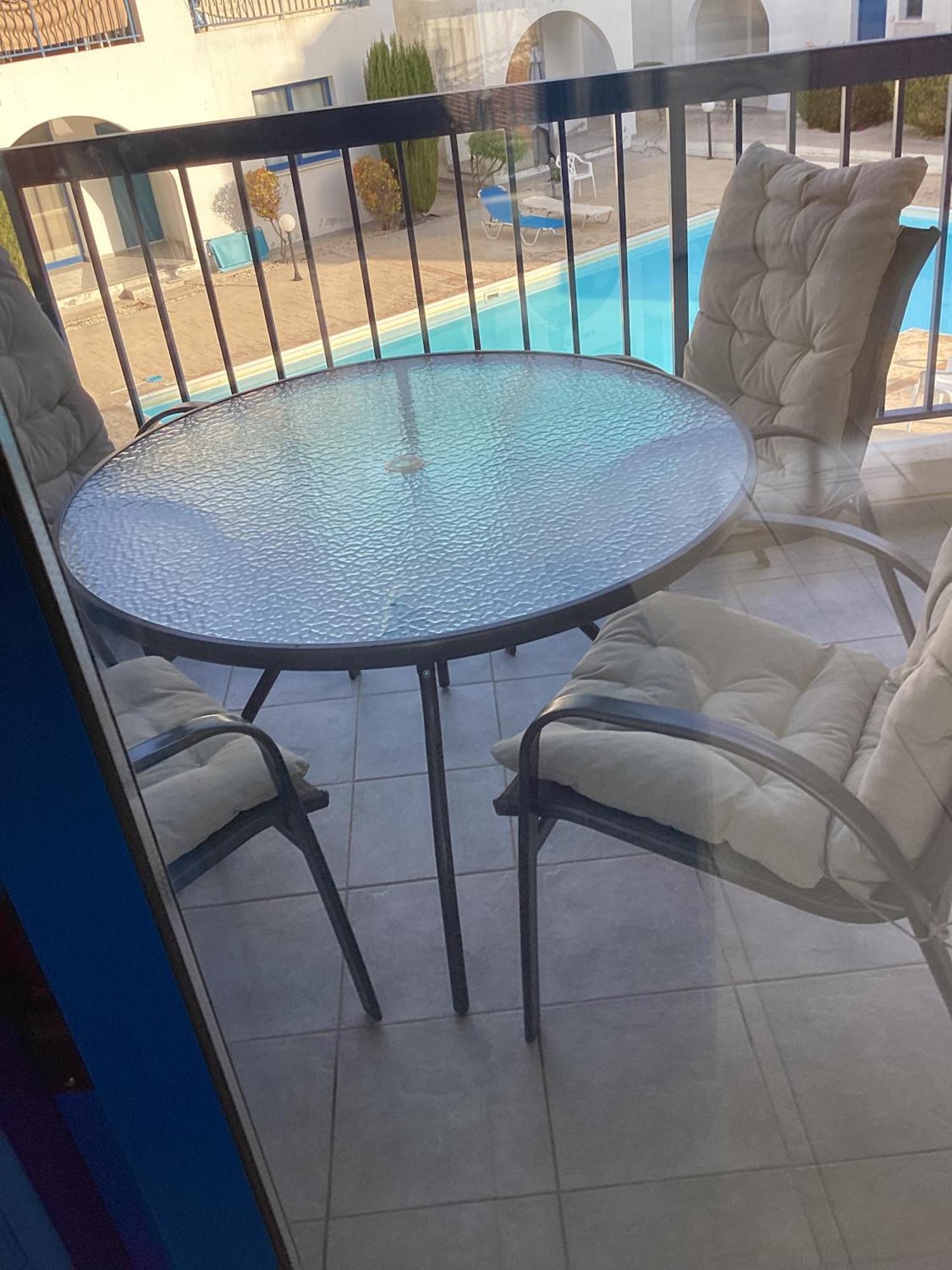 Apartment Blue Tasteful Complex Pool View Paphos