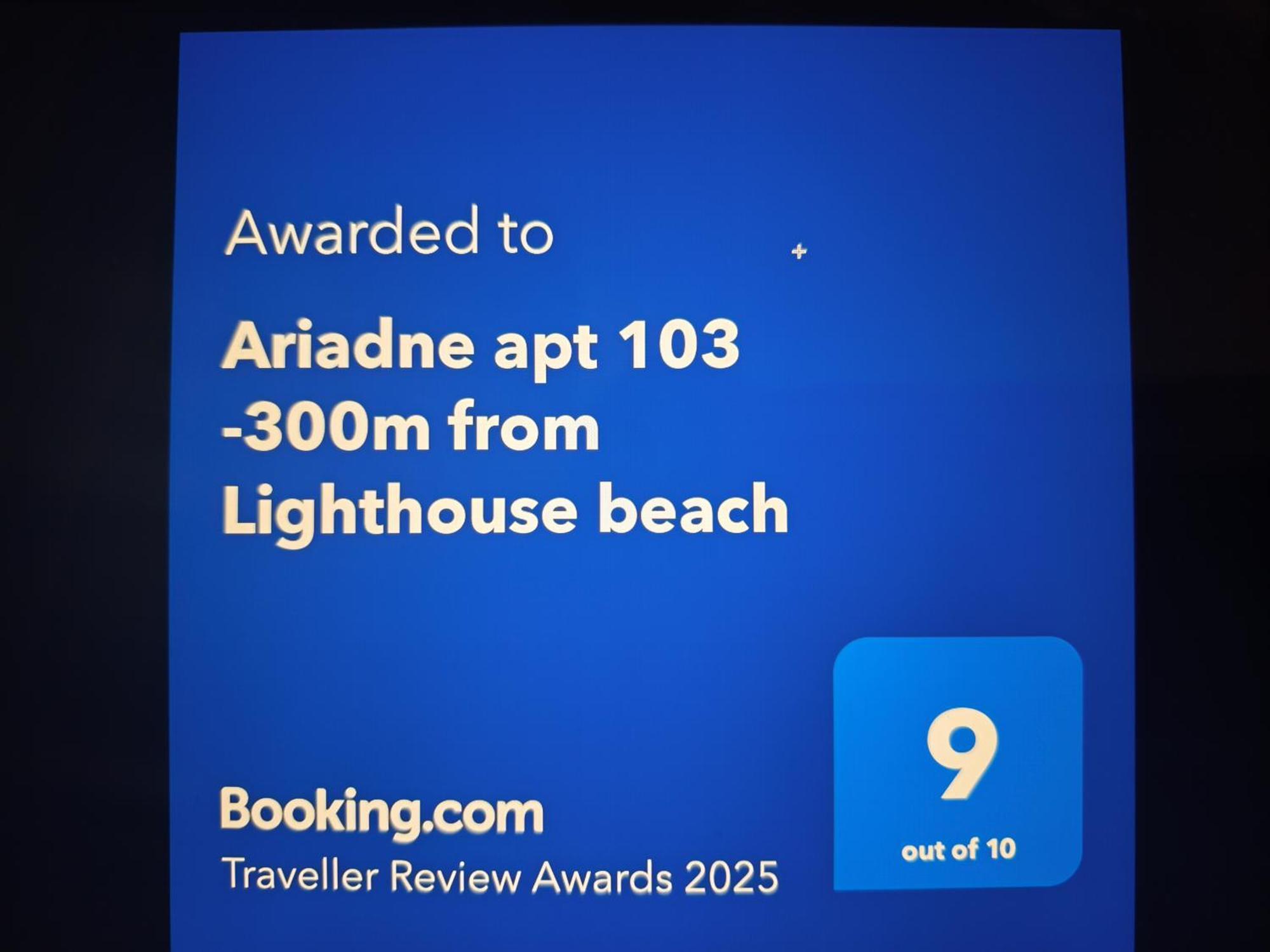 Ariadne 103 -300m From Lighthouse Apartment
