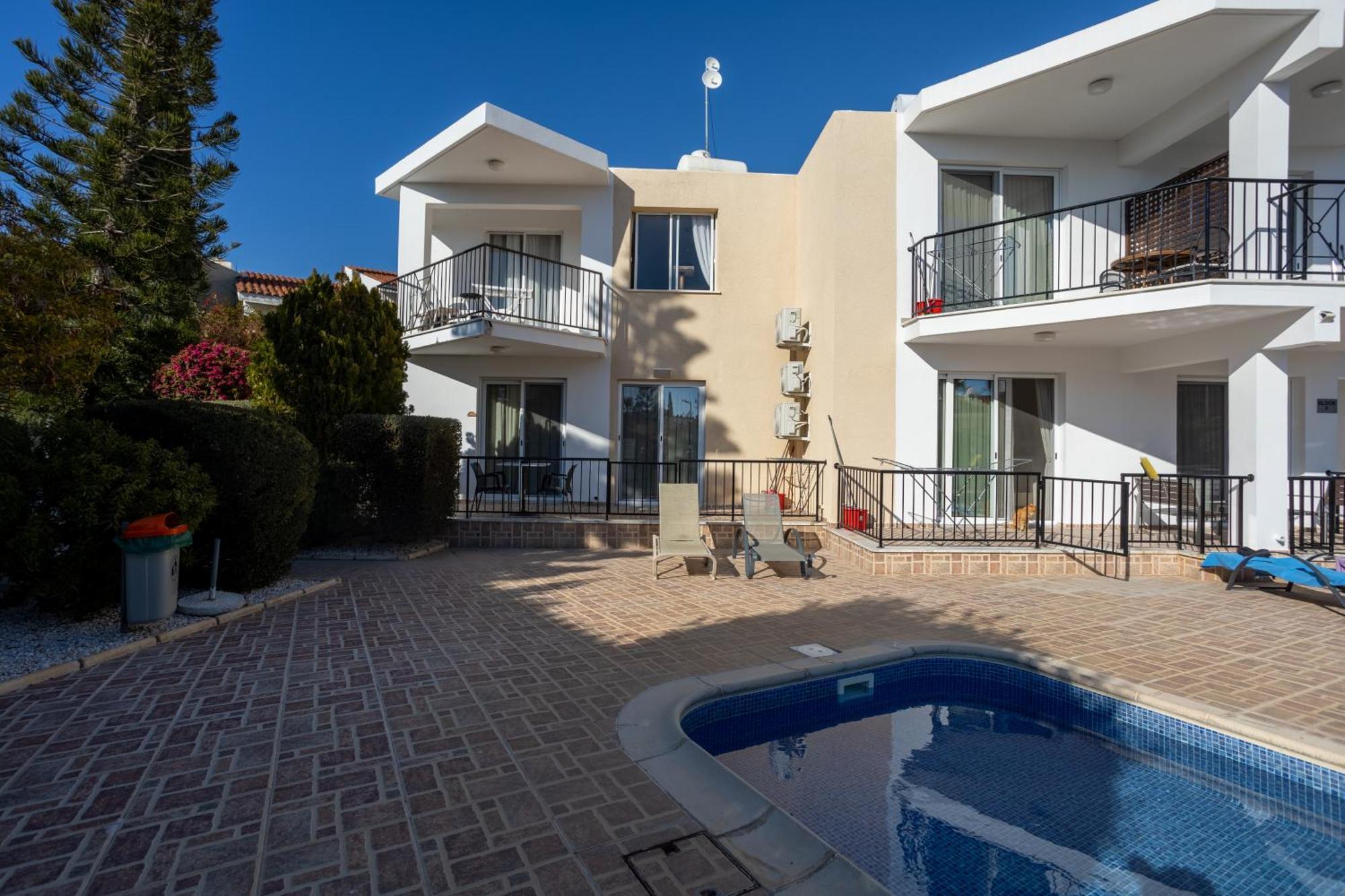 Danaos Seaside 002 With Pool In Tourist Area *